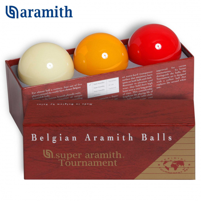 Бильярдные шары Aramith «Tournament»  61,5 (3 шара) - фото2