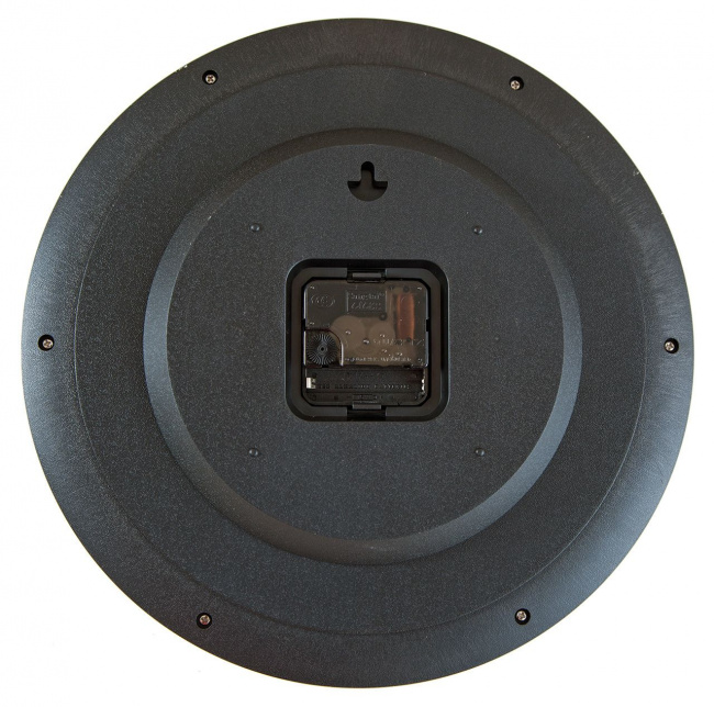 Часы настенные «12 шаров» D31 см (черные), пластик - фото2