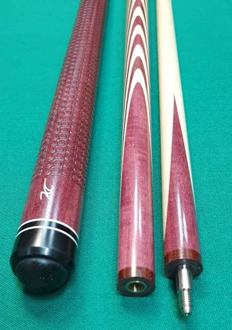 Кий «Каюков Классик» Амарант, гравировка 