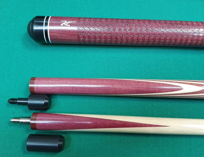 Кий «Каюков Классик» Амарант, гравировка 