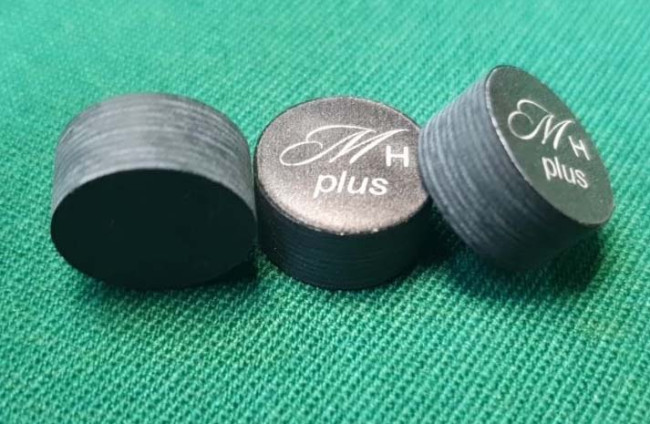 НАКЛЕЙКА ДЛЯ КИЯ МНОГОСЛОЙНАЯ А.МЕПИСАШВИЛИ M-H PLUS 13,5ММ HARD 1ШТ. - фото