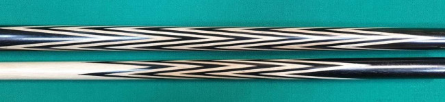 Кий «Каюков Корона» Эбен, гравировка 