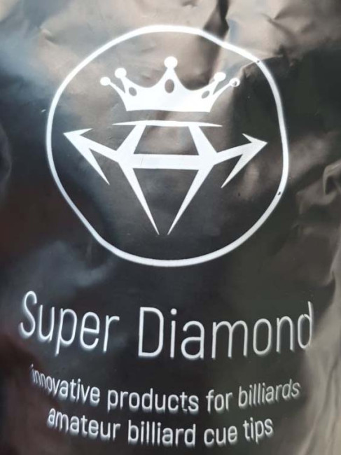 НАКЛЕЙКА ДЛЯ КИЯ SUPER DIAMOND AMATEUR 14 ММ MEDIUM 1 ШТ. - фото2, картинка2 НАКЛЕЙКА ДЛЯ КИЯ SUPER DIAMOND AMATEUR 14 ММ MEDIUM 1 ШТ. - фото2