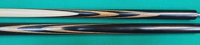 Кий «Каюков Мастер» Чёрный граб/ Хуалиму, гравировка 