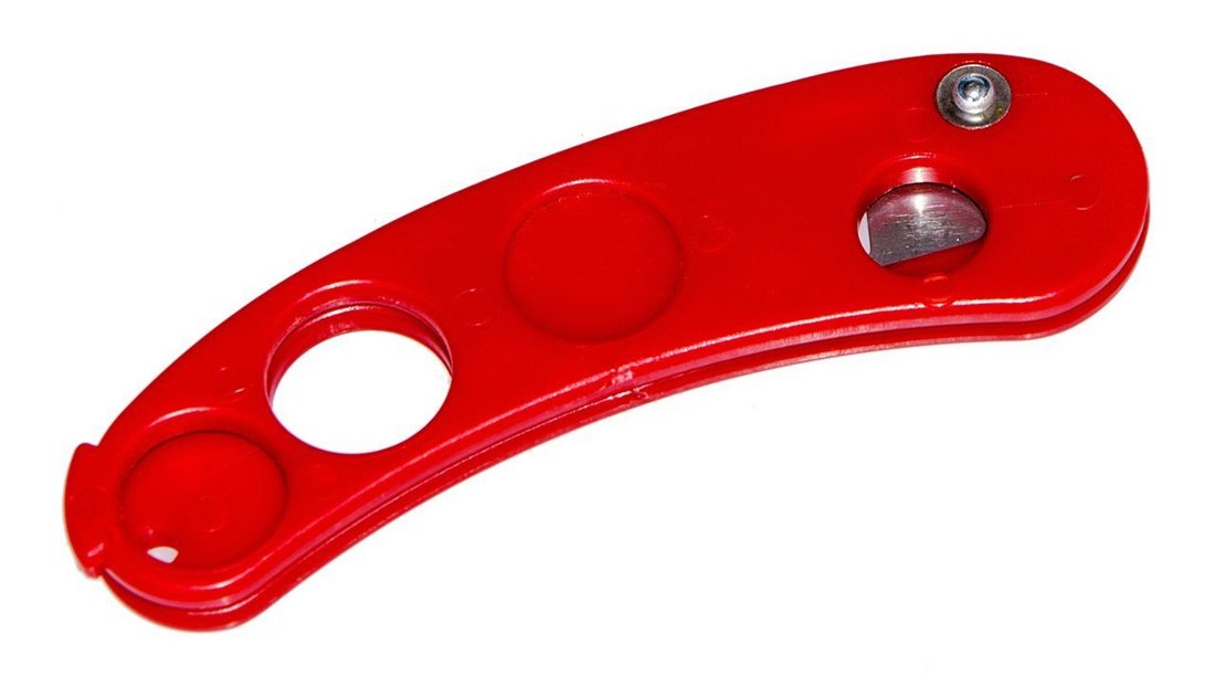 Инструмент для срезания наклейки «Ball teck» (красный) - фото2