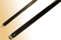 Кий "Каюков Классик" Чёрный граб, ручная работа, 2 части