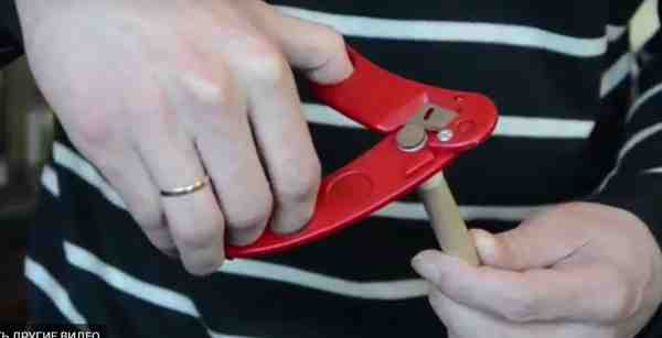 Инструмент для срезания наклейки «Ball teck» (красный)- фото6