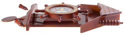 Часы настенные «Избушка» 33 см х 66 см, деревянные- фото6