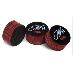 НАКЛЕЙКА ДЛЯ КИЯ А. МЕПИСАШВИЛИ M-H RED 13,5 ММ MEDIUM 1 ШТ.