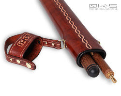 Тубус QK-S  Cavalry 1x1 коричневый, натуральная кожа- фото7