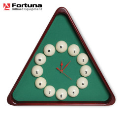 ЧАСЫ FORTUNA БИЛЬЯРД TR2633 МАХАГОН 50Х56 СМ- фото