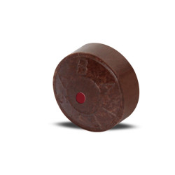НАКЛЕЙКА ДЛЯ КИЯ ПРЕССОВАННАЯ В.ГРИЗА 1.0 КРАСНАЯ 13 ММ MEDIUM 1 ШТ.- фото2