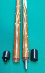 Кий «Каюков» Напряжённые запилы: Ипе, гравировка 