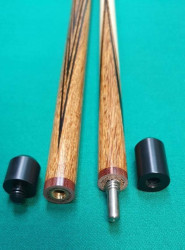 Кий «Каюков Мастер» Сукупира/ Чёрный граб, гравировка 