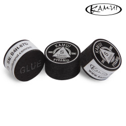 НАКЛЕЙКА ДЛЯ КИЯ KAMUI PYRAMID BLACK 13 ММ  SOFT 1ШТ.- фото2