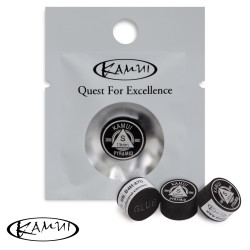 НАКЛЕЙКА ДЛЯ КИЯ KAMUI PYRAMID BLACK 13 ММ  SOFT 1ШТ.- фото