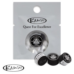 НАКЛЕЙКА ДЛЯ КИЯ KAMUI PYRAMID BLACK 13 ММ SUPER SOFT 1ШТ.- фото