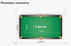Стол бильярдный «Юнкер 2 new»  6ф  (4 ноги) Пул (1800 мм х 900 мм) сосна /лдсп, сукно 