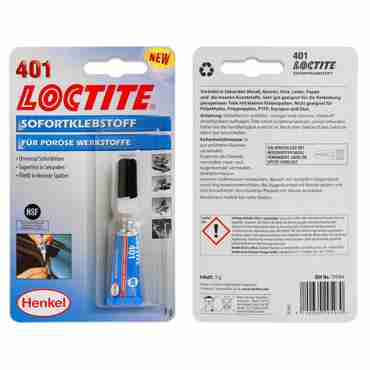 Клей для наклеек Loctite 401 3 г (Германия) - фото3