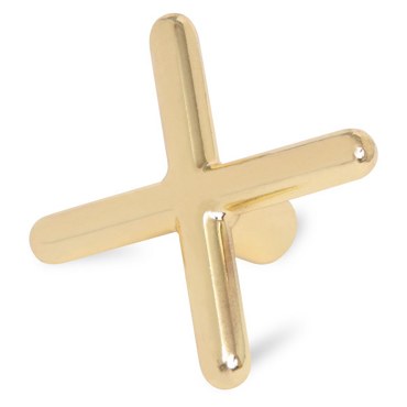 Мостик "Крест"  латунь