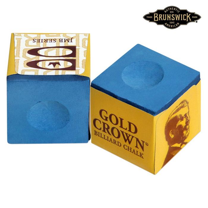 Мел Brunswick Gold Crown Blue США 1 шт. - фото