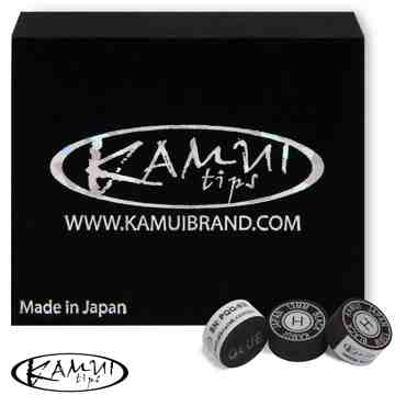 Наклейка для кия Kamui Black 13 мм Hard 1 шт.- фото3