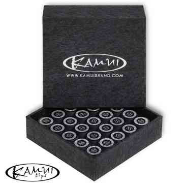 Наклейка для кия Kamui Clear Black 13 мм Super Soft 1шт.- фото2