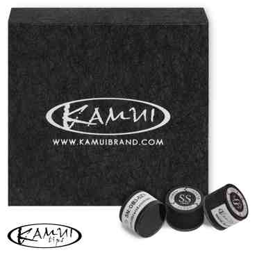 Наклейка для кия Kamui Clear Black 13 мм Super Soft 1шт.- фото3