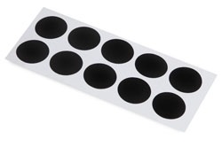 Самоклеющаяся метка для стола F7951 12мм 10шт.