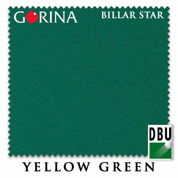 СУКНО GORINA BILLAR STAR 197 СМ YELLOW GREEN (цена за 1 кв.м) - фото