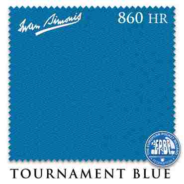 СУКНО IWAN SIMONIS 860HR 198СМ TOURNAMENT BLUE (цена за 1 кв.м)- фото