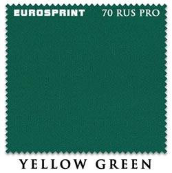 Сукно бильярдное EUROSPRINT 70, 198 см., Yellow Green (цена за 1 кв.м)